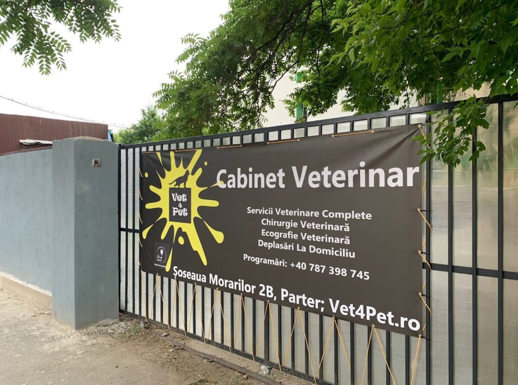 Banner cabinet veterinar